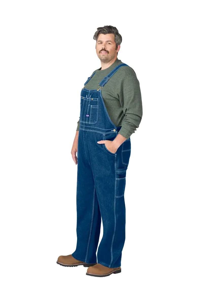 Liberty Big Smith Men's Stonewashed Bib Overall 36x32 | Durable Workwear for Men - view 6
