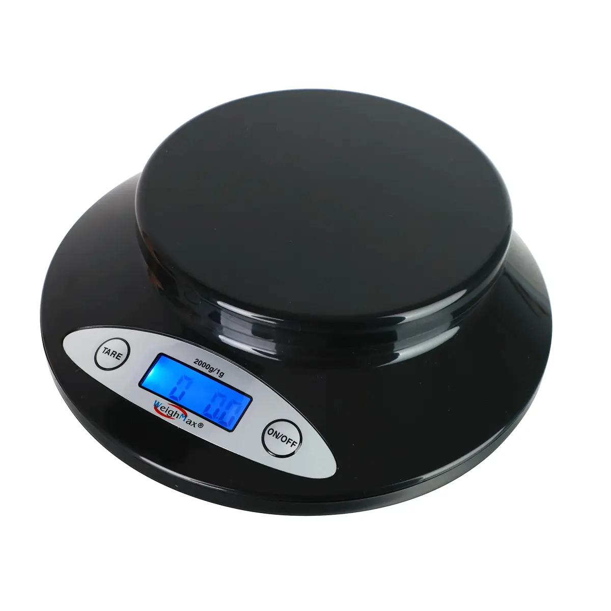 Weighmax Electronic Kitchen Scale - Weighmax 2810-2KG black | Precise 1g/0.1oz Weighing for Home & Kitchen - view 3