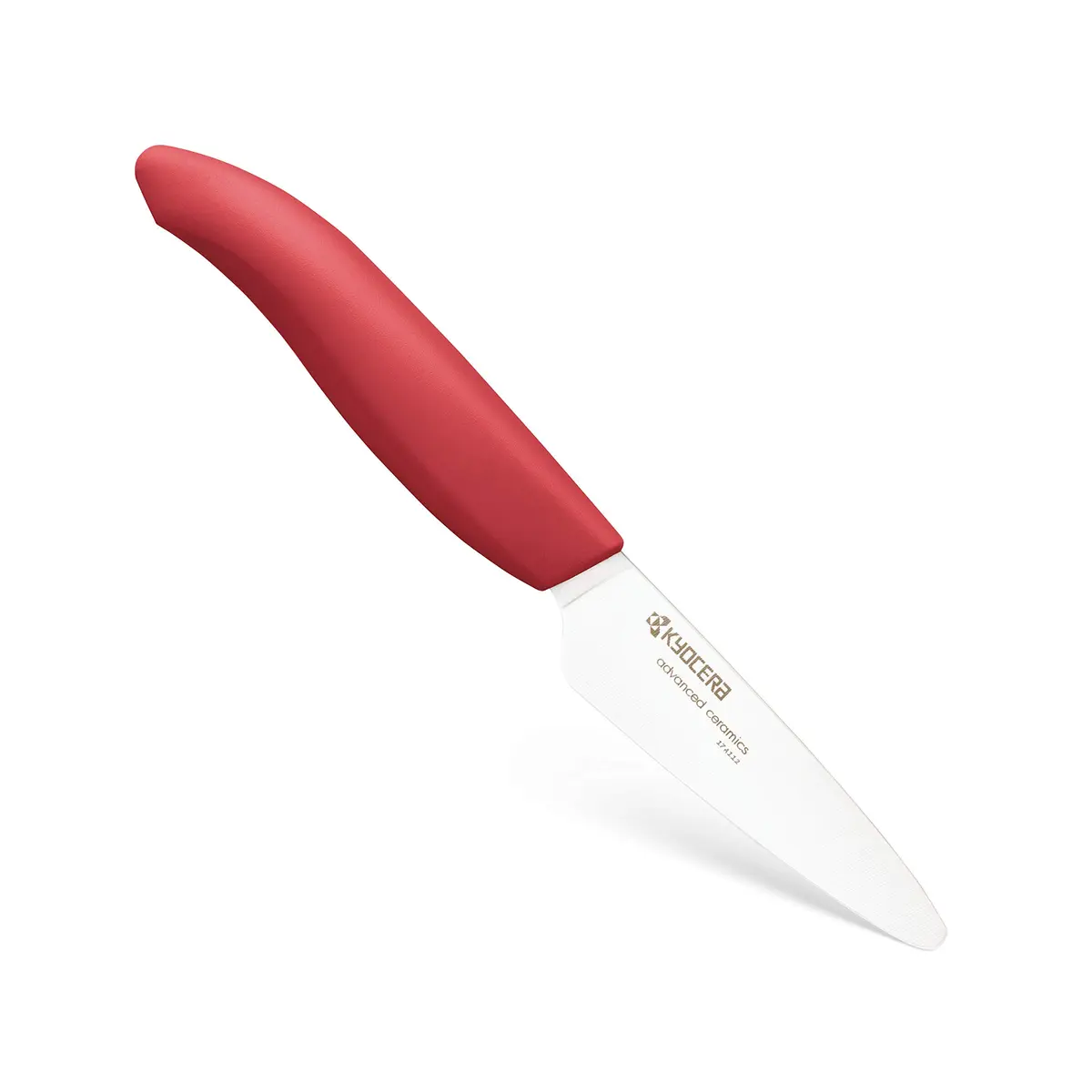 KYOCERA Revolution 3-inch Paring Ceramic Knife, Red Handle, White Blade | Ultra-Sharp, Long-Lasting Precision (70-120 chars) - view 4