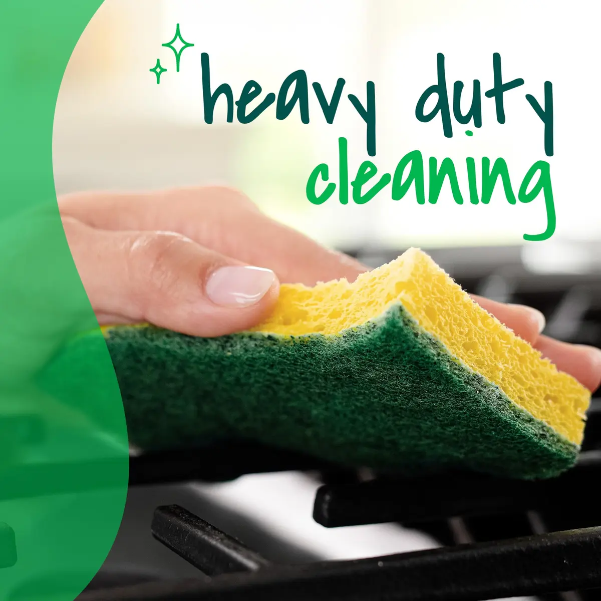Scotch-Brite Heavy Duty Scrub Sponge 24 Pack | 3X Scrubbing Power, Lasts 3X Longer - view 5
