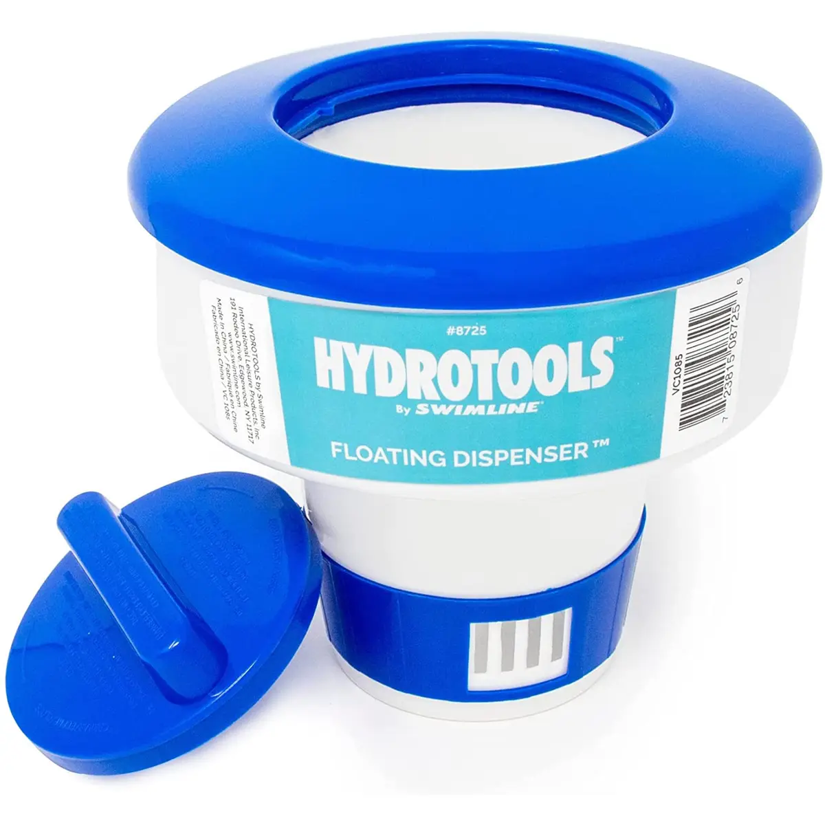 Swimline Floating Pool Chlorine Tablet Dispenser | Adjustable, Large Capacity, Durable Material - main product image