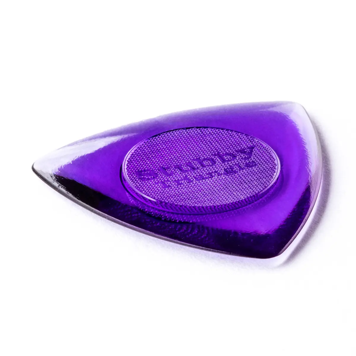 Jim Dunlop Tri Stubby Guitar Picks 2.0mm | Bright, Contoured Lexan Picks (6 Pack) - view 3