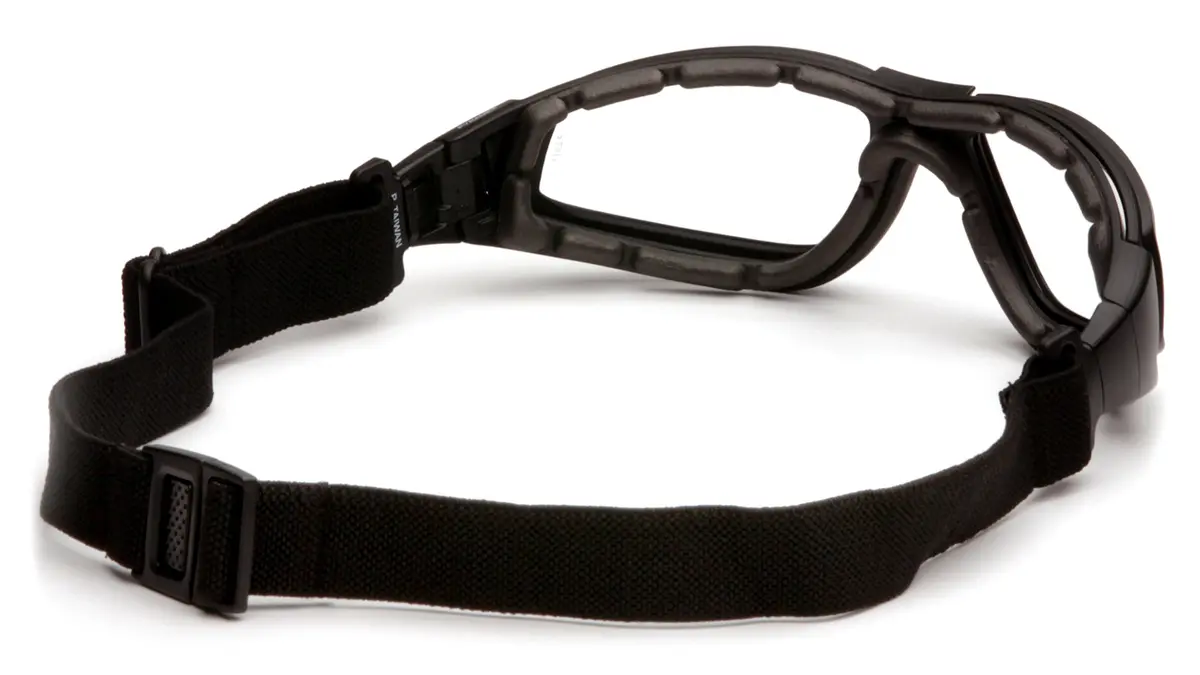 Pyramex XSG Safety Glasses, Clear H2X Anti-Fog Lens | Impact-Resistant, Lightweight, Made in the USA - view 3