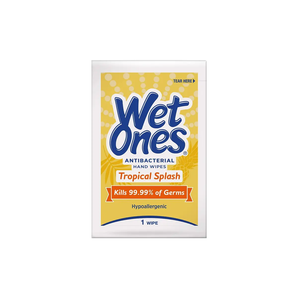 Wet Ones Antibacterial Hand Wipes Citrus Scent Singles 24 ct | Kills 99.99% of Germs - view 3