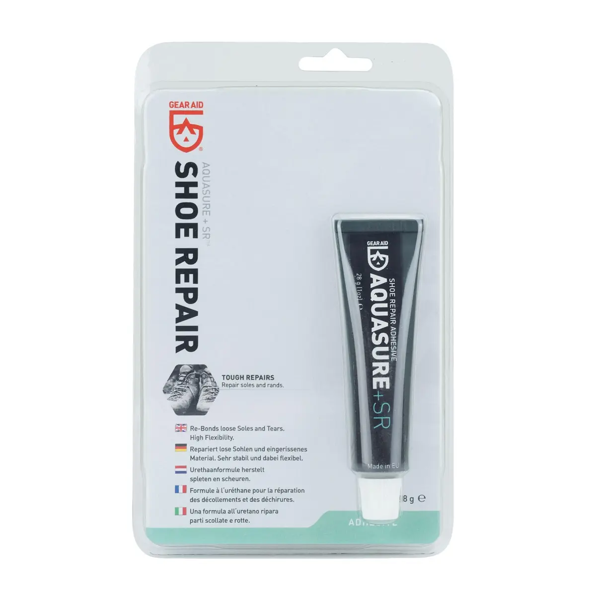 GEAR AID Aquaseal SR Shoe Repair Adhesive 2 Pack | Strong Rubber, Waterproof, Long-Lasting Fix for Shoes - view 2