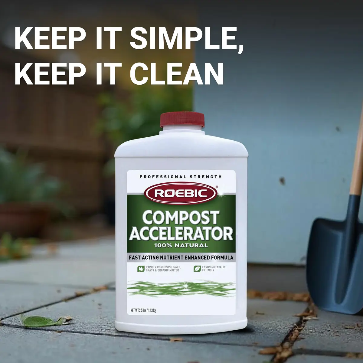 Roebic CA-1 Bacterial Compost Accelerator 2.5 lb | Speeds Organic Decomposition for Garden - view 5
