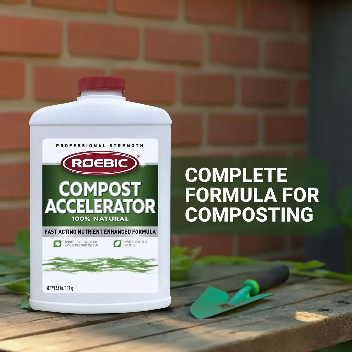 Roebic CA-1 Bacterial Compost Accelerator 2.5 lb | Speeds Organic Decomposition for Garden - view 6