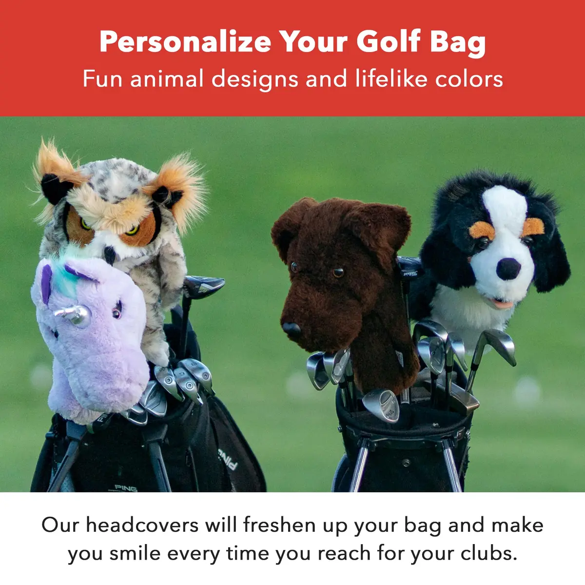 Daphne's Headcovers Lady Bug Hybrid Headcover | Premium Golf Club & Fairway Cover | Stylish Club Protection for Men & Women - view 5