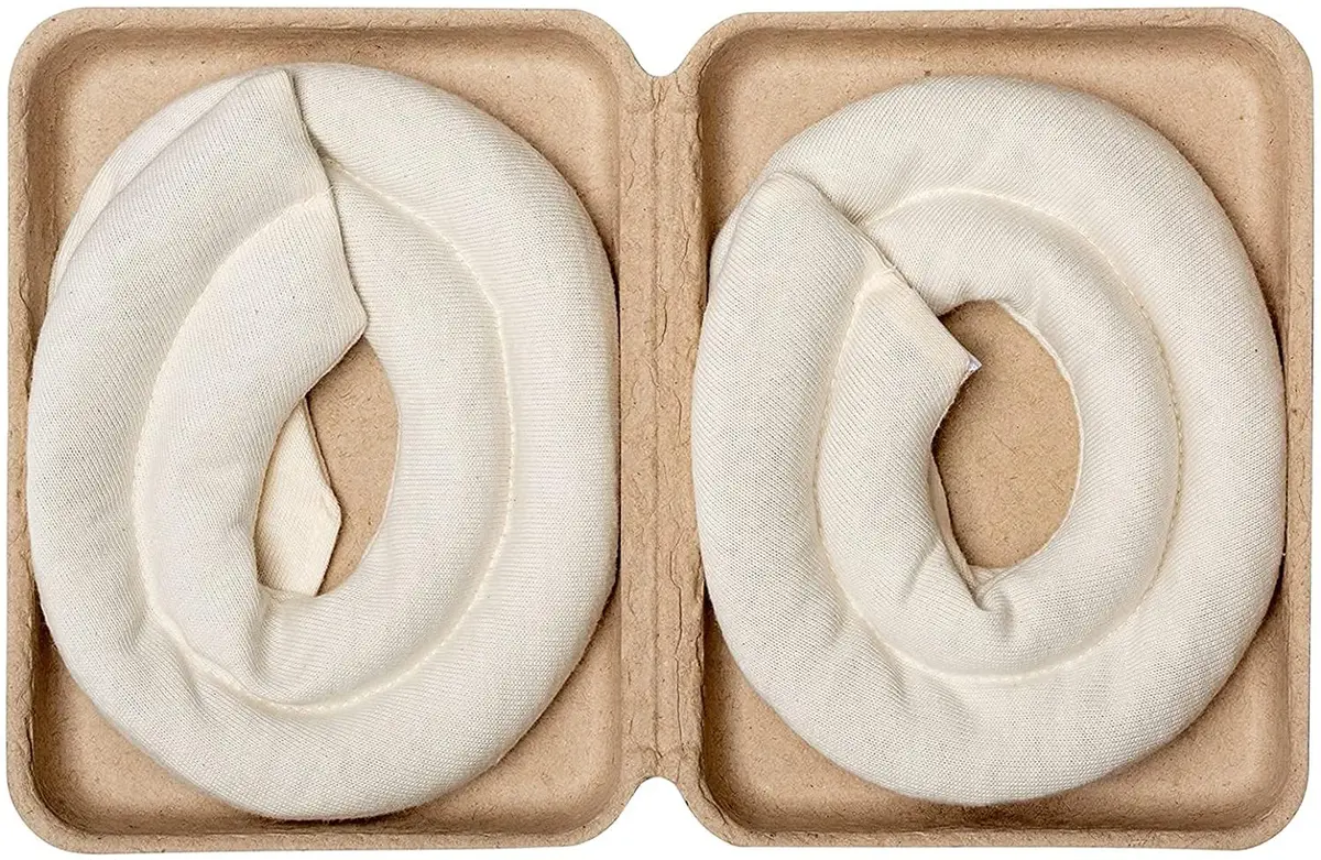 Earth Mama Booby Tubes 4.2 oz | Organic Gel-Free Breast Packs for Nursing Comfort - view 3