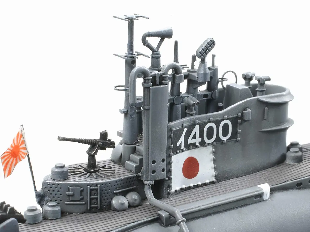 Tamiya Model Kit 1/350 Scale Japanese Navy Submarine I-400 | WWII Watercraft Hobby - view 4