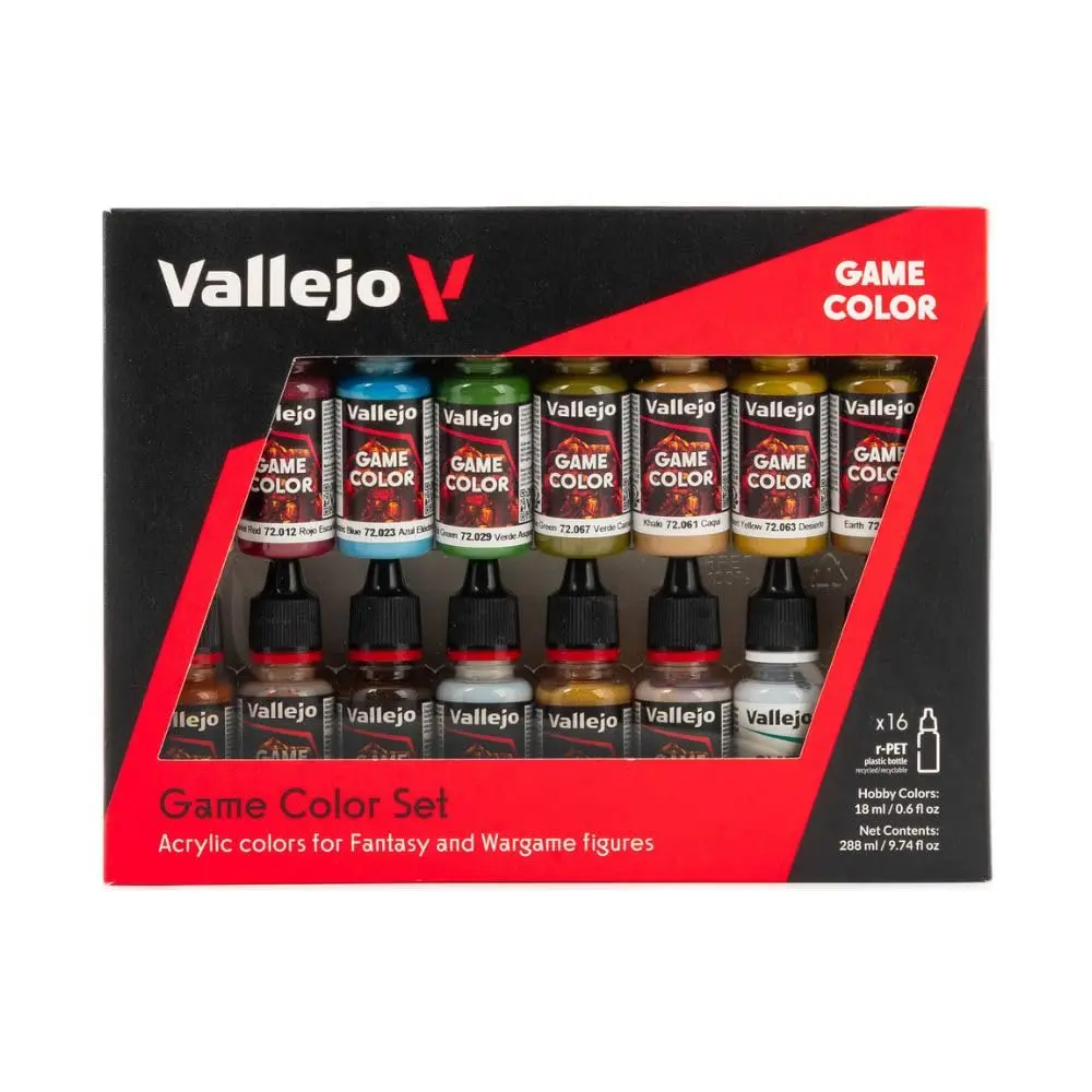 Vallejo Game Color Specialist Set | Expert Fantasy & Wargame Paints | 16 Bottles x 18 ml - main product image