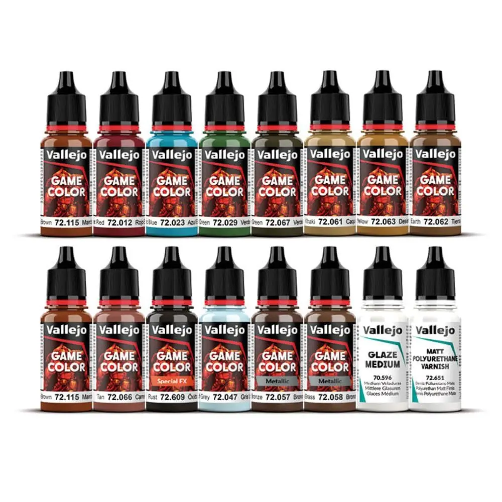 Vallejo Game Color Specialist Set | Expert Fantasy & Wargame Paints | 16 Bottles x 18 ml - view 2