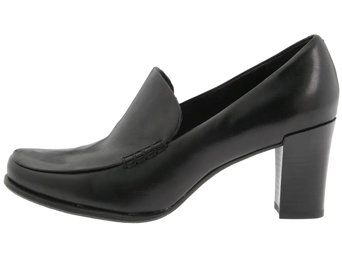Franco Sarto Women's Racer Slingback Pumps, Black, 11 | Eco-Friendly Leather & Supportive Comfort - view 5