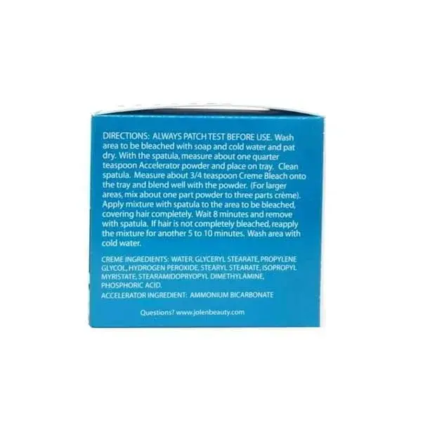 Jolen Creme Bleach Original Formula 118ml (4 oz) | Gentle Hair Lightening for Face & Body - view 2