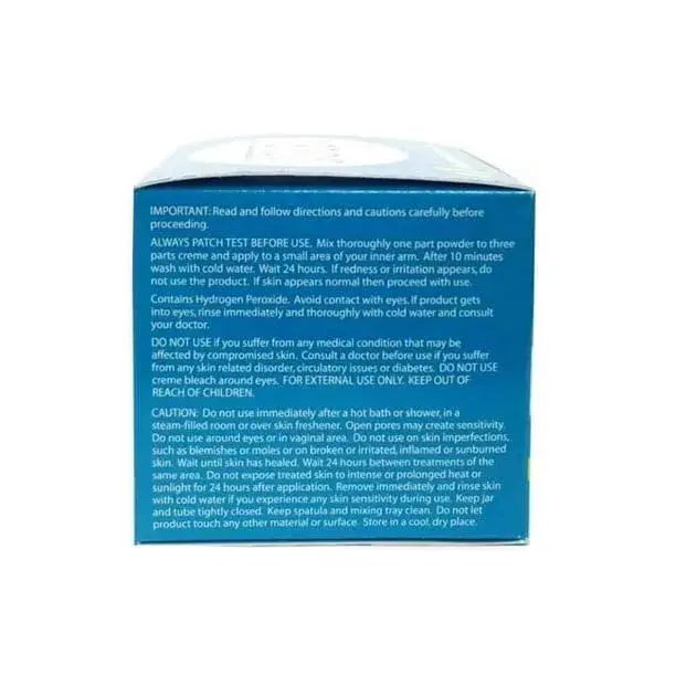 Jolen Creme Bleach Original Formula 118ml (4 oz) | Gentle Hair Lightening for Face & Body - view 3