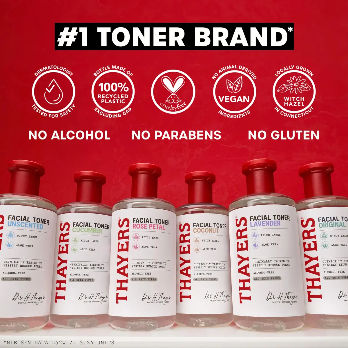 THAYERS Alcohol-Free Lavender Witch Hazel Facial Toner with Aloe Vera 355ml (12 Fl Oz) | Dermatologist Tested & Vegan - view 9