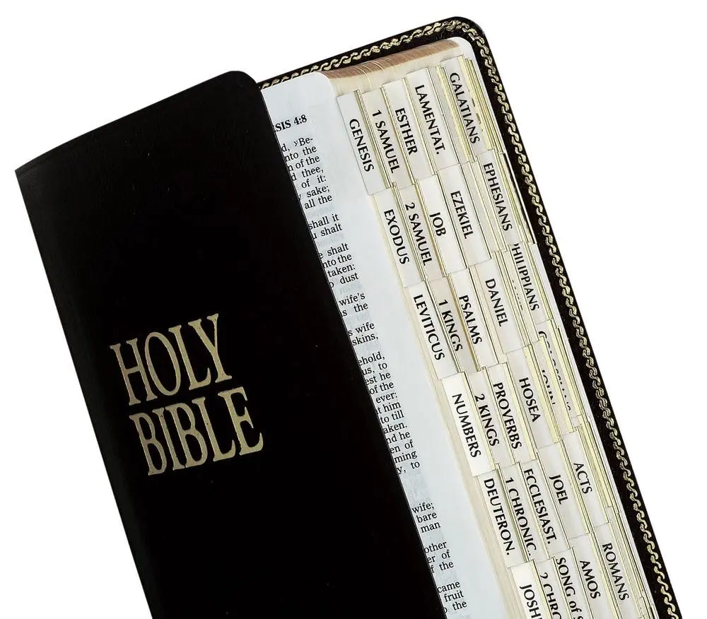 tabbies Gold-Edged Bible Indexing Tabs, Old & New Testament, 80 Tabs | Durable, Self-Adhesive, Classic Gold Finish - main product image