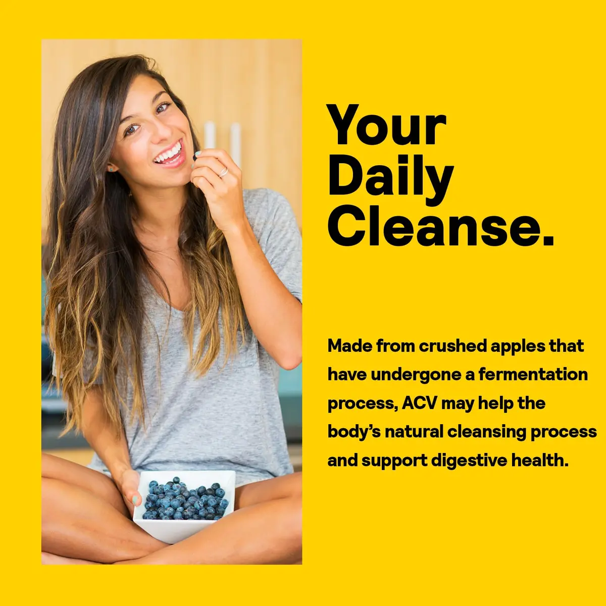 Nature's Life Apple Cider Vinegar Supplements 250 mg | Detox & Digestion Support - view 4