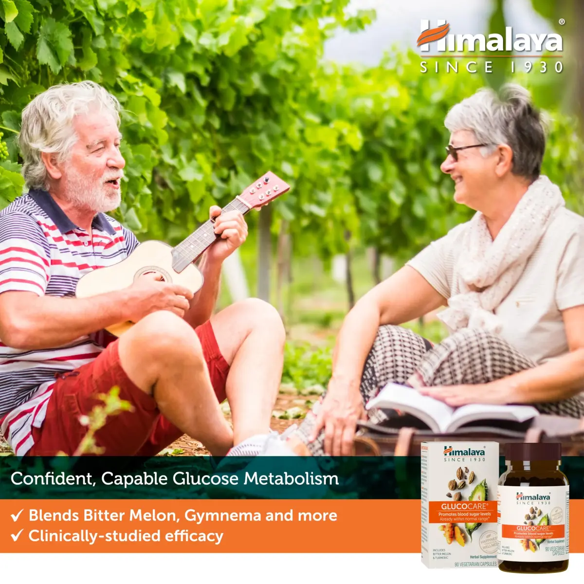 Himalaya GlucoCare Herbal Glucose Metabolism Supplement 90 Capsules | Supports Blood Sugar Levels Already Within Normal Range - view 3