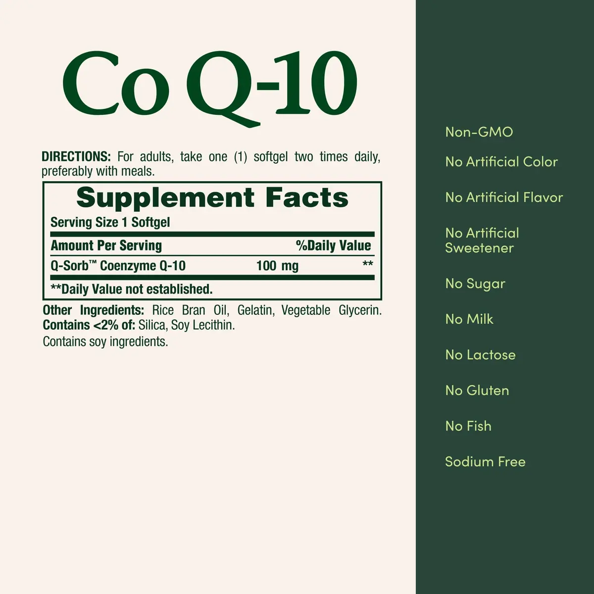 Nature's Bounty CoQ10 100mg for Heart Support | Supports Cardiovascular Wellness - view 5