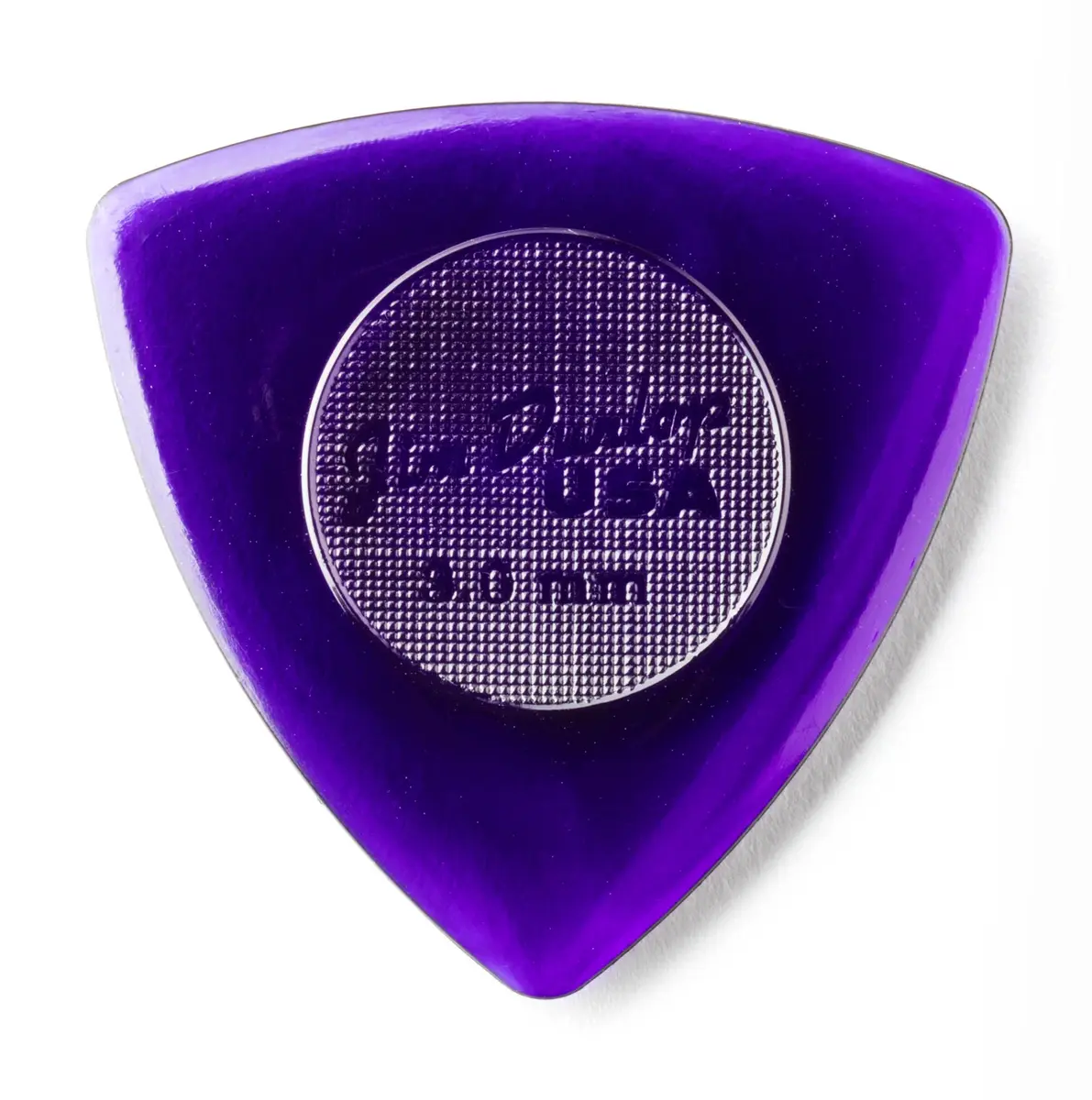 Jim Dunlop Tri Stubby 3.0mm Guitar Picks - 6 Pack | Bright, Contoured Lexan Picks for Powerful Attack - view 2