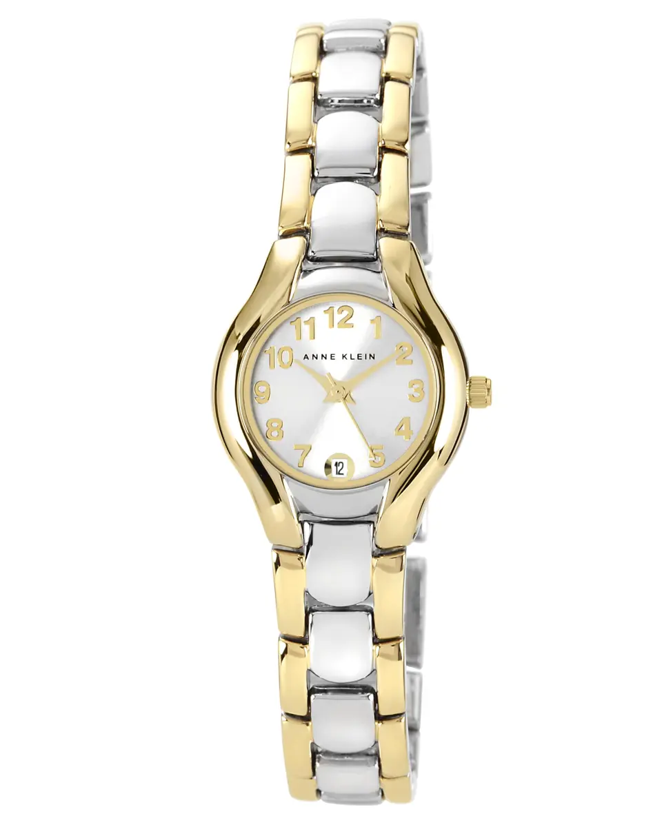 Anne Klein Women's 10/6777SVTT Two-Tone Dress Watch 24mm | Easy Read Dial, Water-Resistant to 30m - main product image