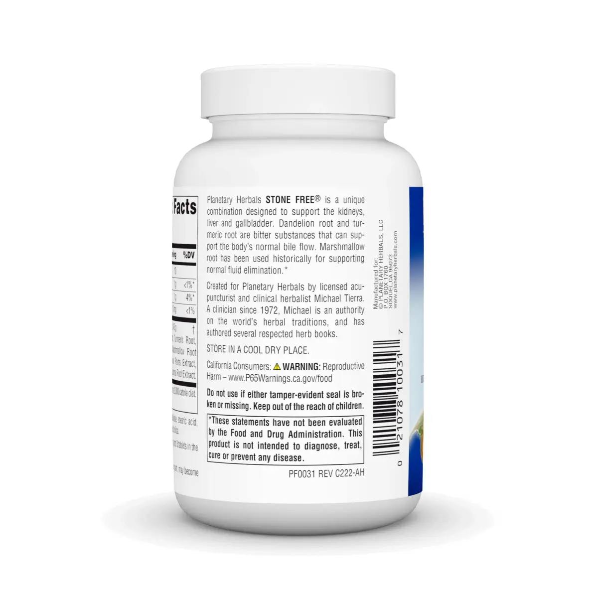 Planetary Herbals Stone Free Tablets, 90 Count | Kidney & Liver Support with Turmeric & Dandelion - view 3