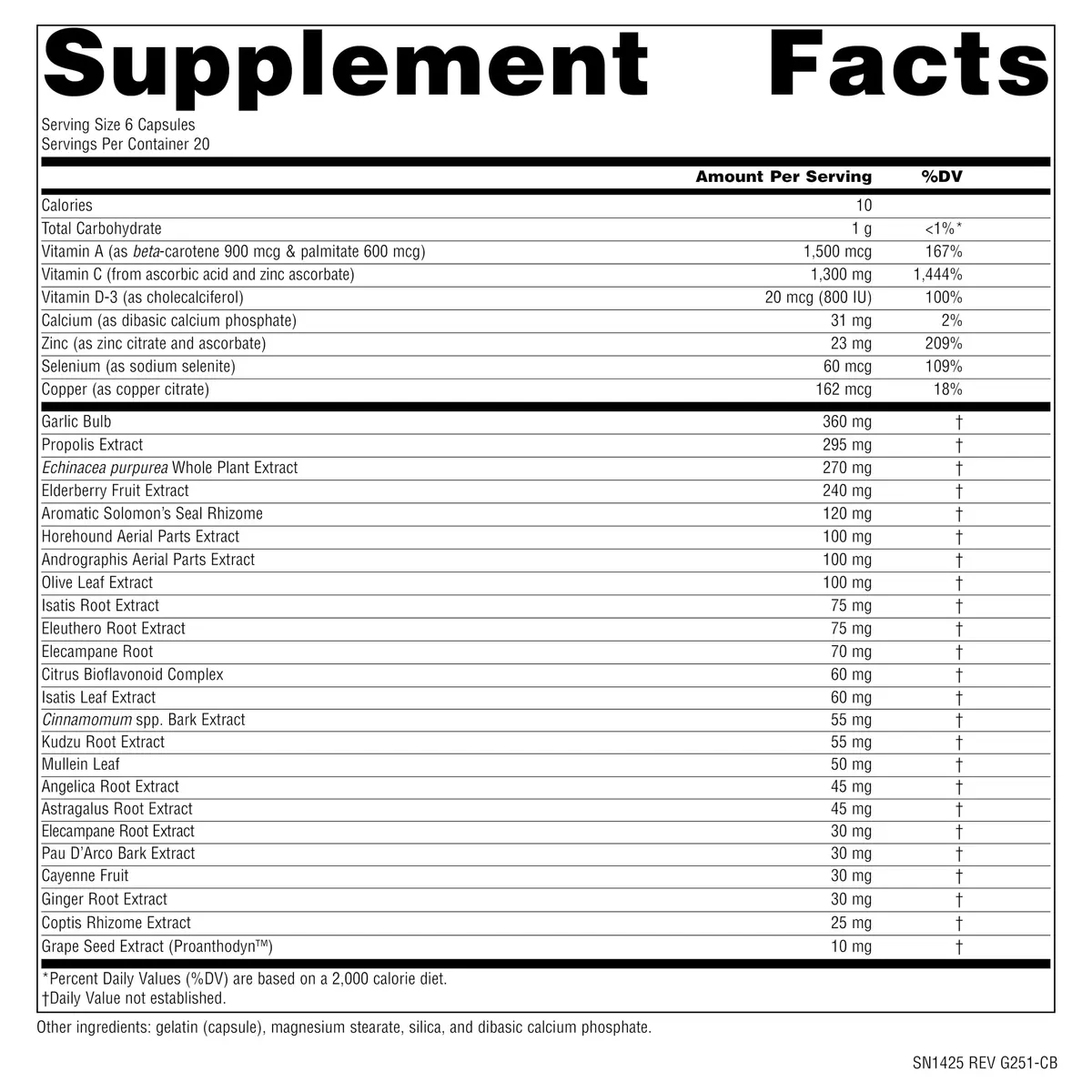 Source Naturals Wellness Formula, 120 Capsules | Advanced Immune Support with Herbs & Vitamins - view 4
