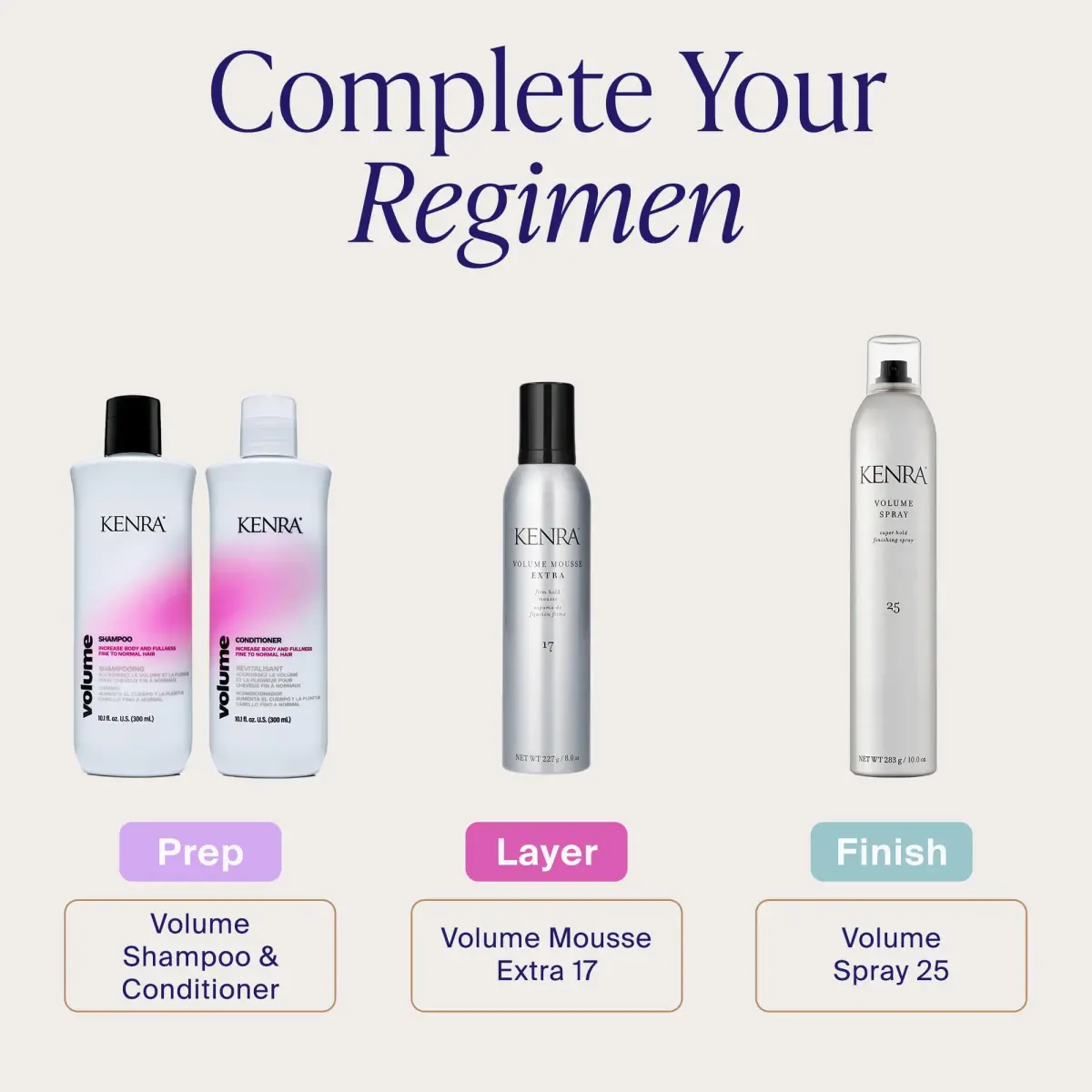 Kenra Professional Volume Spray 25 Super Hold Finishing Hairspray 473ml (16 Fl Oz) | Wind & Humidity Resistant - view 6