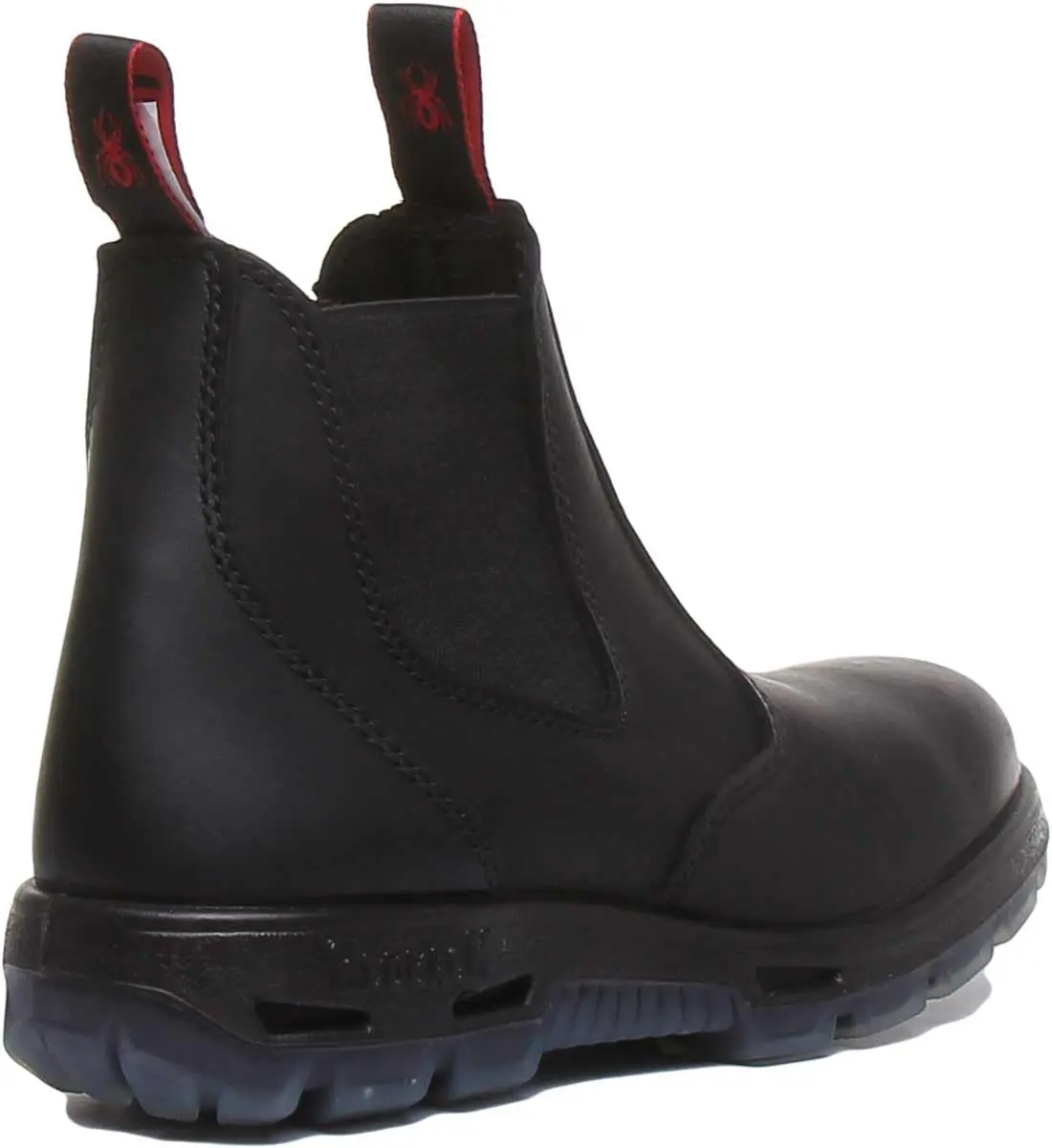 Redback Easy Escape Slip-On Soft Toe Black Work Boots 9.5 | Water-Resistant, Lightweight, Durable - view 3