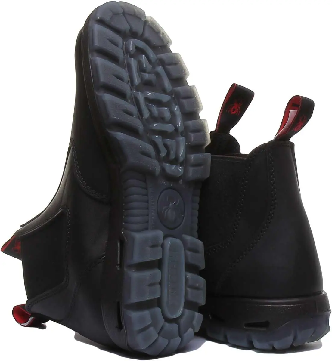 Redback Easy Escape Slip-On Soft Toe Black Work Boots 9.5 | Water-Resistant, Lightweight, Durable - view 4