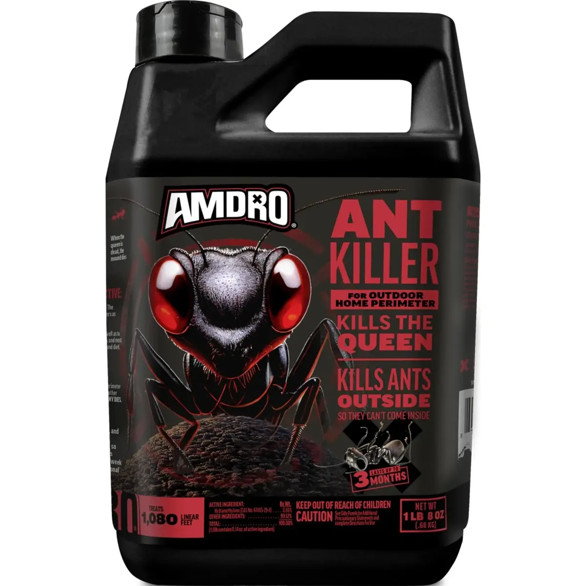 Amdro Ant Killer for Outdoor Home Perimeter Granules 24 Oz (680g) | Kills 25 Ant Species for 3 Months - main product image