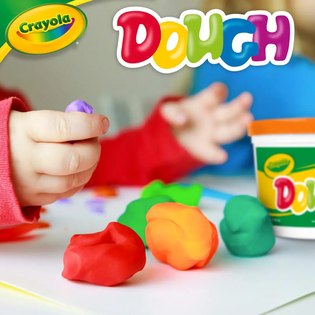 Crayola Orange Dough 3 lb | Soft, Vivid Colors for Kids' Creative Play - view 6