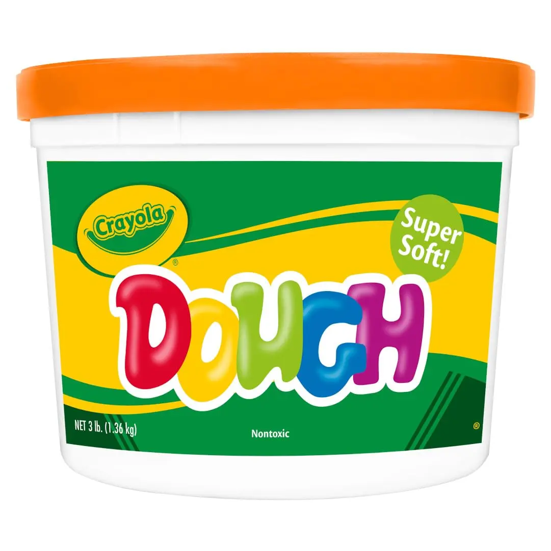 Crayola Orange Dough 3 lb | Soft, Vivid Colors for Kids' Creative Play - view 2