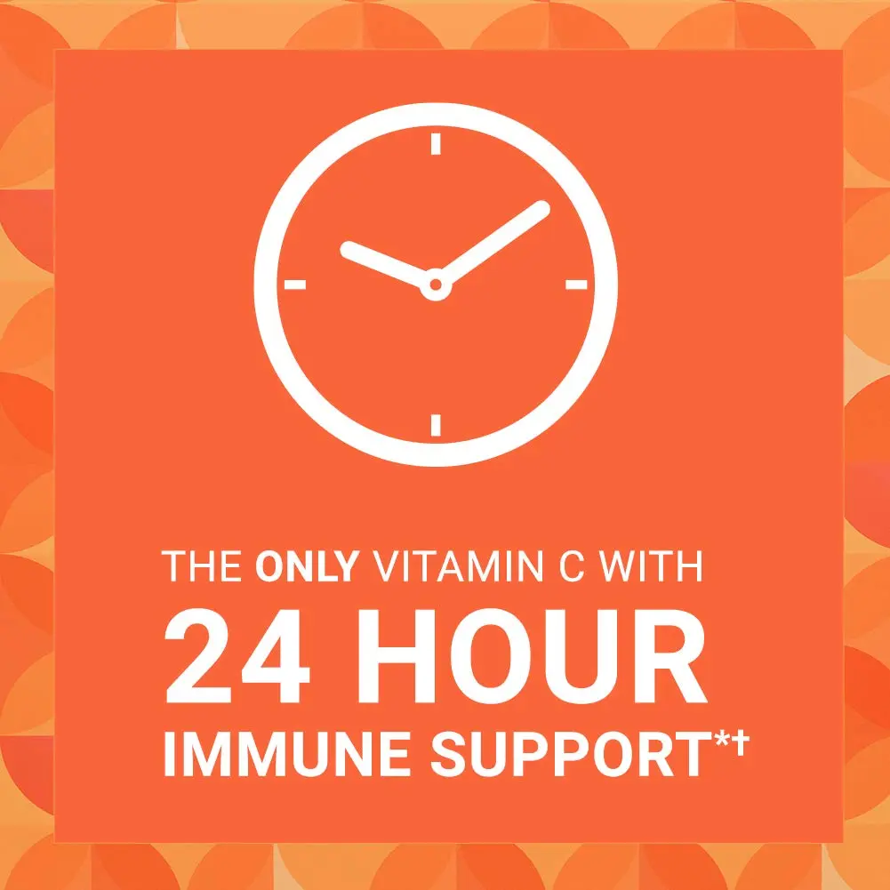 Ester-C Vitamin C 1000 mg Coated Tablets 60 Count | Immune Support with 24-Hour Absorption - view 4