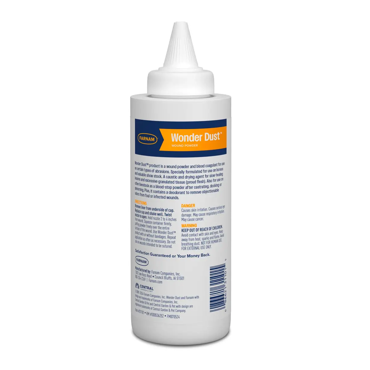 Farnam Wonder Dust Wound Powder 4 oz | Blood Coagulant for Horses & Livestock - view 9