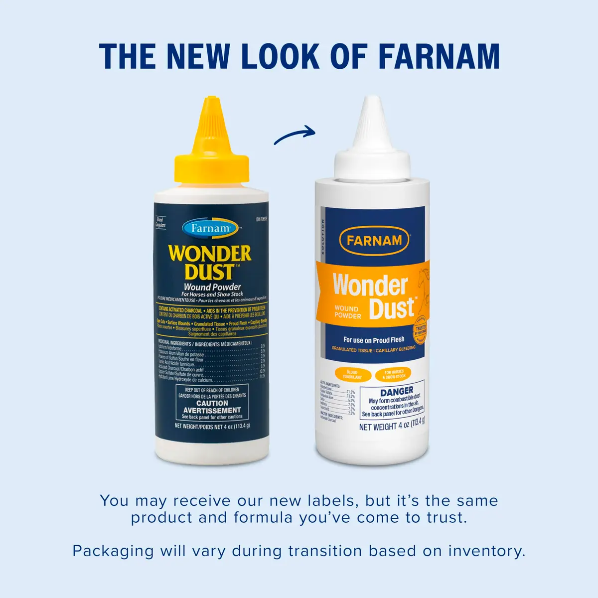 Farnam Wonder Dust Wound Powder 4 oz | Blood Coagulant for Horses & Livestock - view 2
