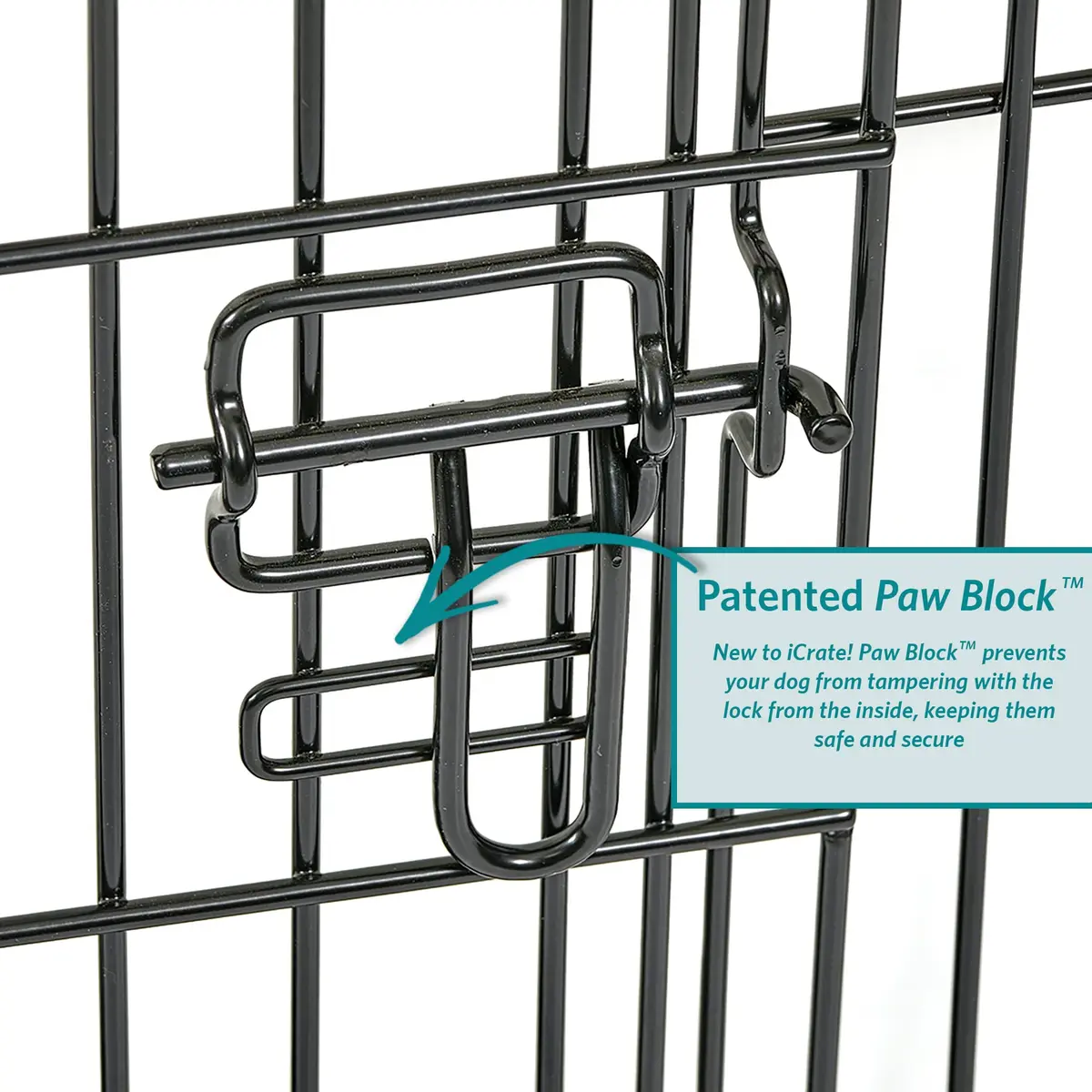 MidWest 24-Inch Double Door iCrate for Small Breeds 12-20 lbs | Secure & Foldable - view 5