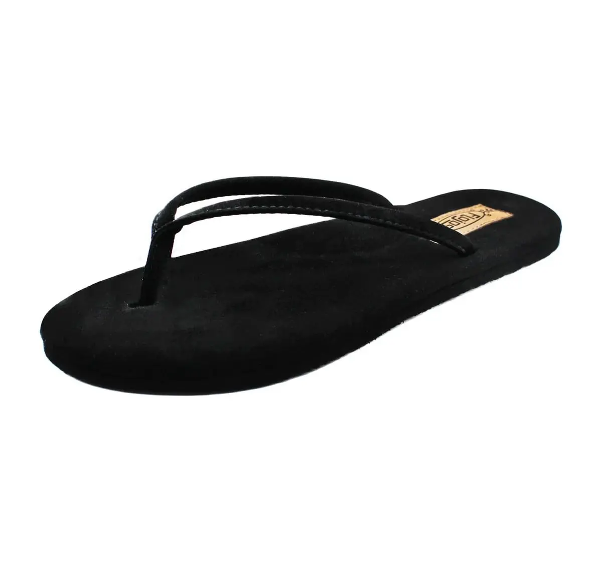 Flojos Women's Fiesta Flip-Flop, Black, 11 M US - main product image