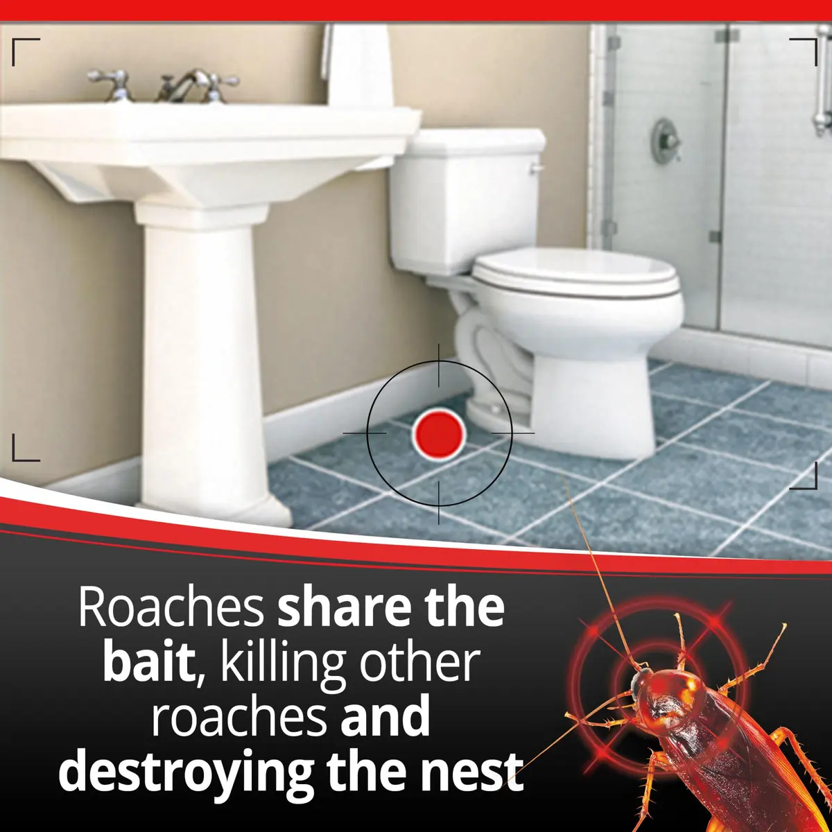 Combat Max Defense System Roach Killing Baits & Gel | 12 Count (0.4 Oz Gel) - view 7