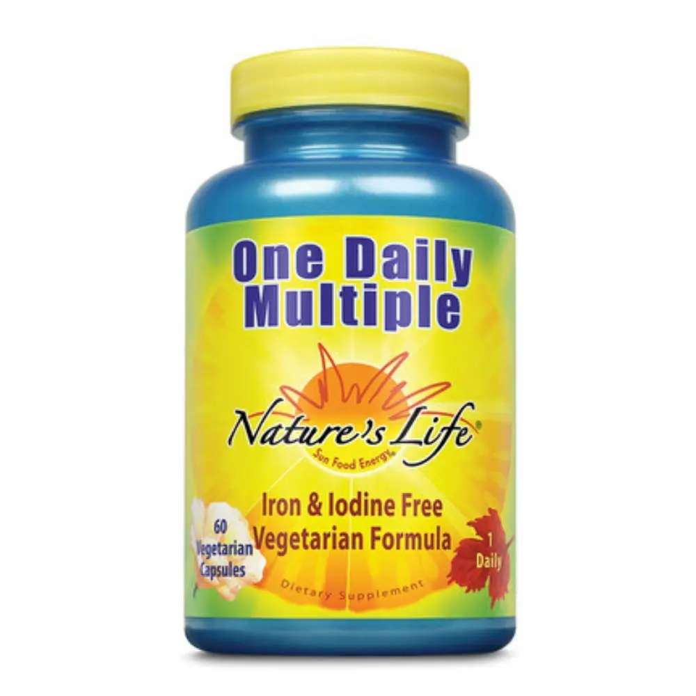 Nature's Life One Daily Multiple | 60 ct | 27 Vitamins & Minerals, Unisex, Capsule, 60 Count - main product image