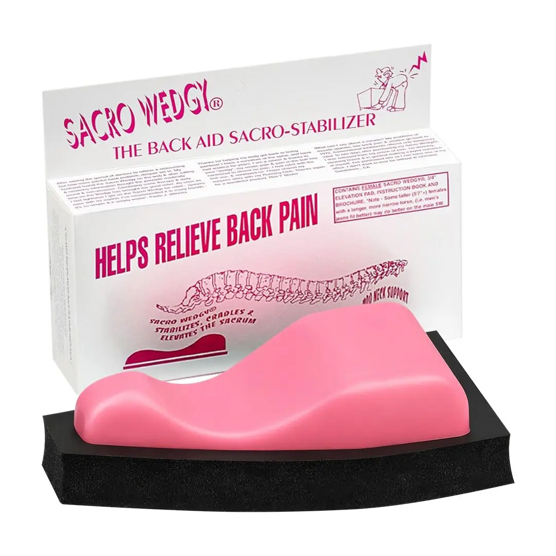 Sacro Wedgy Female Sacrum Support Wedge 16.5cm (6.5in) | USA Imported for India - main product image
