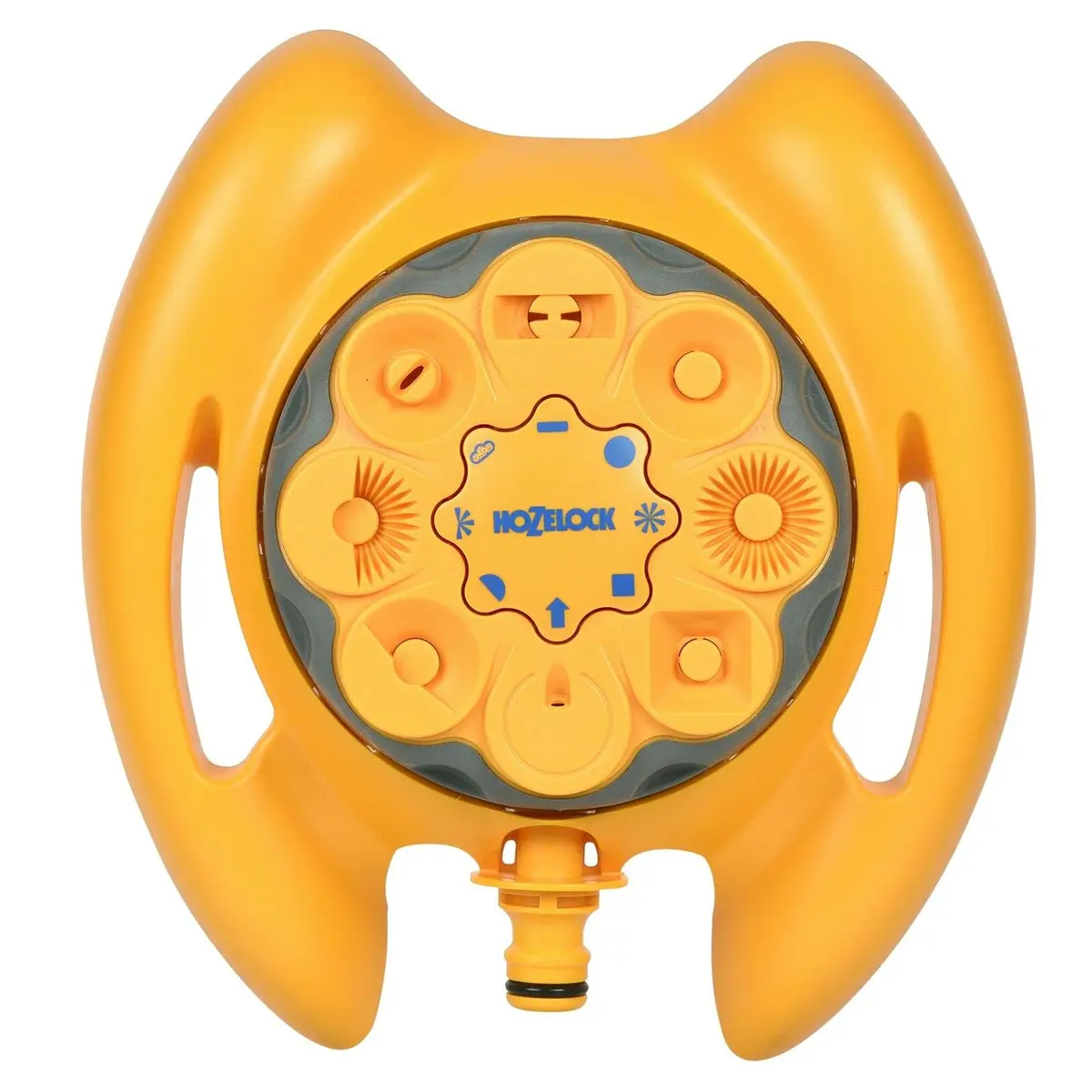 Hozelock Rotating Sprinkler 79m² (190.5mm W x 277mm L) | 8 Spray Patterns for Small Gardens - view 2