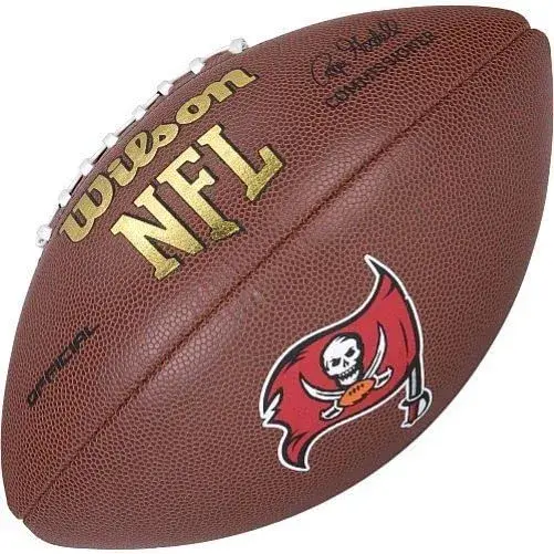 Wilson NFL Tampa Bay Buccaneers Official Composite Leather Football | 0.4 kg (0.88 lb) - view 4
