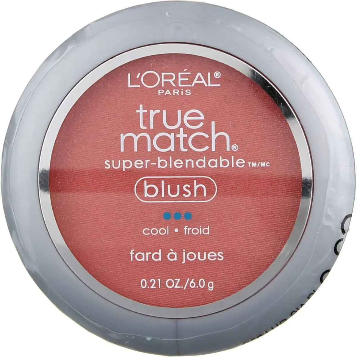 L'Oréal Paris True Match Super-Blendable Blush Rosy Outlook C5-6 6.0 g (0.21 Oz) | Satin Finish for Medium Skin Tones - main product image