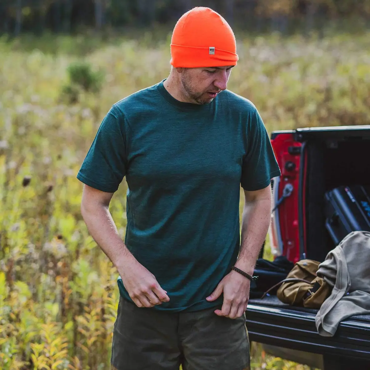 Minus33 Merino Wool Lightweight T-Shirt Crew Neck Short Sleeve Forest Green X-Large | Moisture-Wicking Comfort - view 3