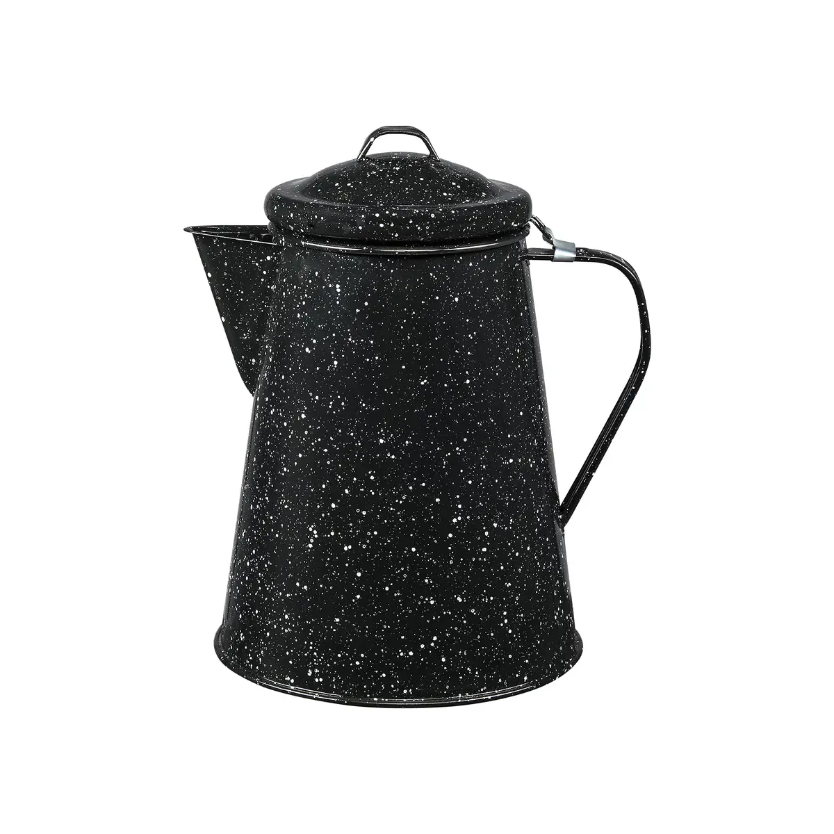 Granite Ware Coffee Boiler 3 Qt Speckled Black | Fast Boiling & Easy Cleaning - main product image