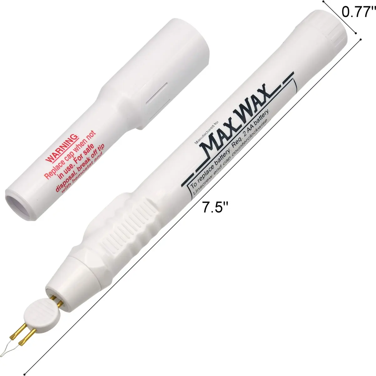 Max waX WAX Carving PEN Super Max Instant 850F | Cordless Jewelry Wax Tool for Jewelry Making & Design - view 2