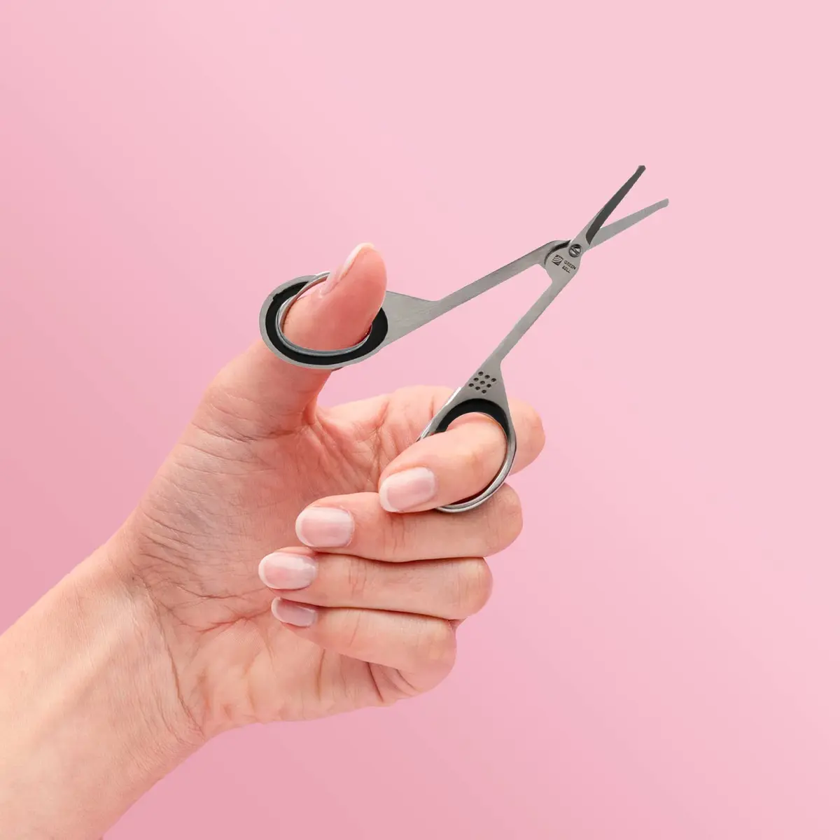 Seki EDGE Stainless Steel Nostril Scissors SS-908 | Rounded Tips for Safe Nose & Facial Hair Trimming - view 3