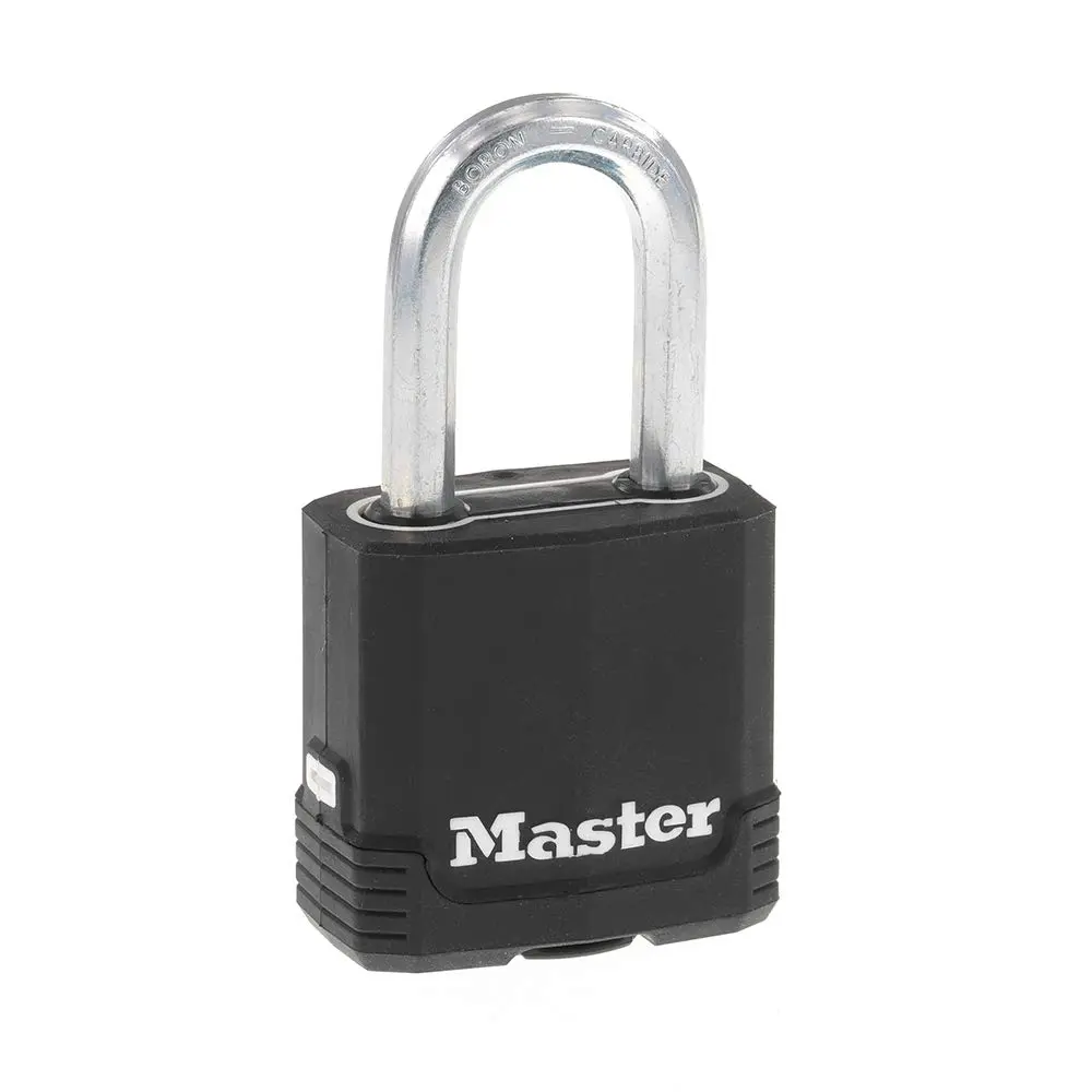 Master Lock Magnum Outdoor Padlock M115XDLF with 2 Keys | 48mm Laminated Steel Body, 38mm Boron-Carbide Shackle, Weather-Resistant - main product image